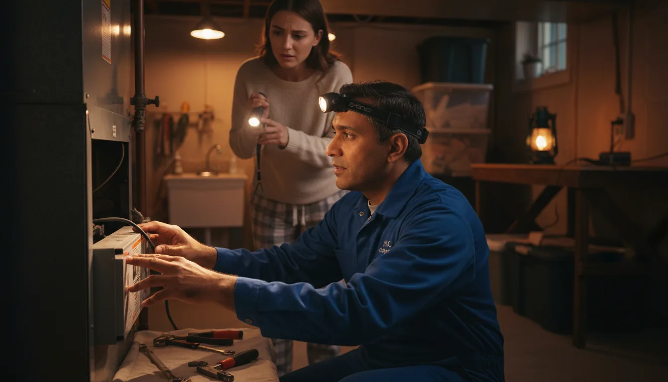 Emergency HVAC Repair in Underwood, ND near me · HVAC
